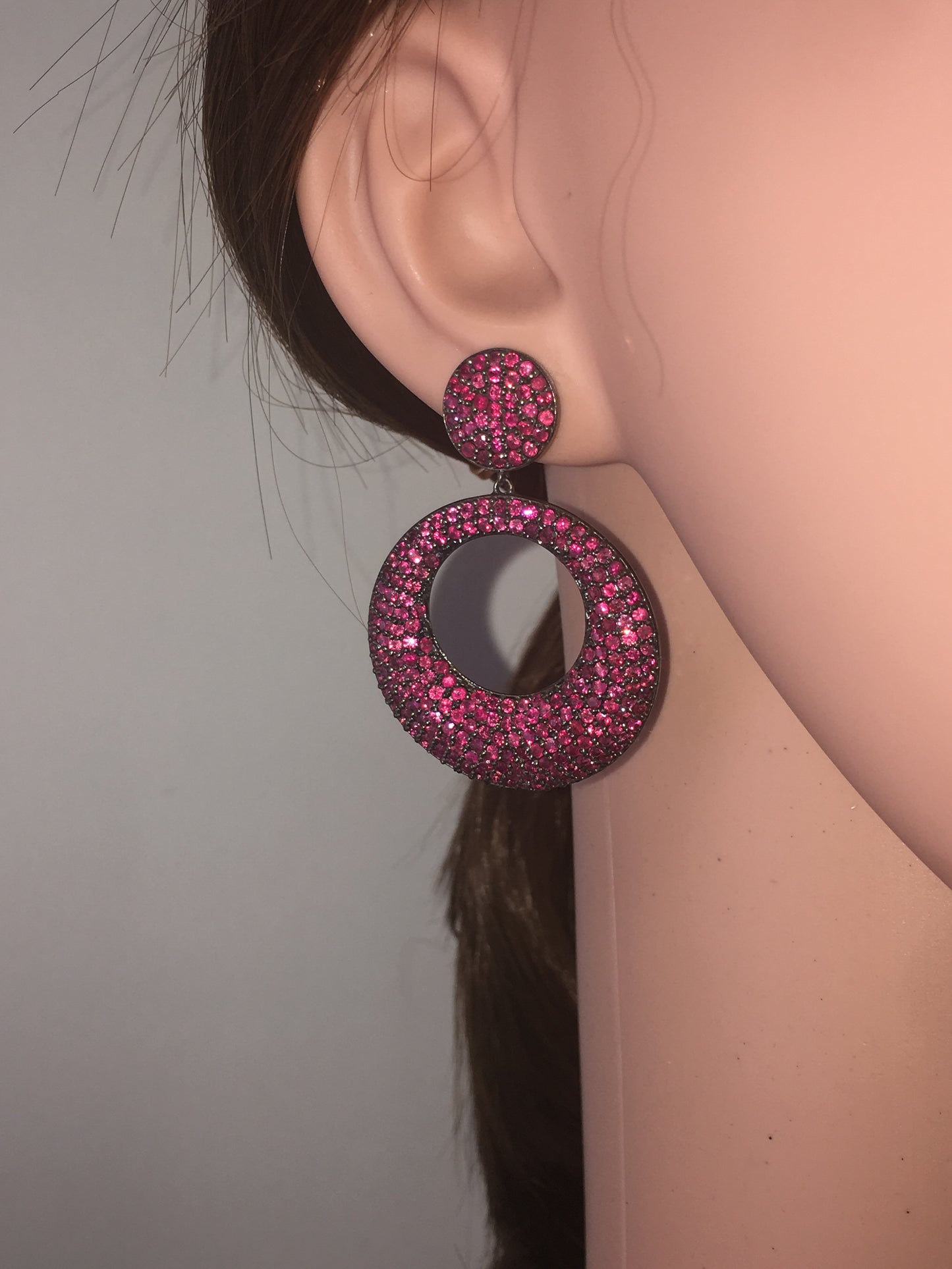 Ruby Earrings,