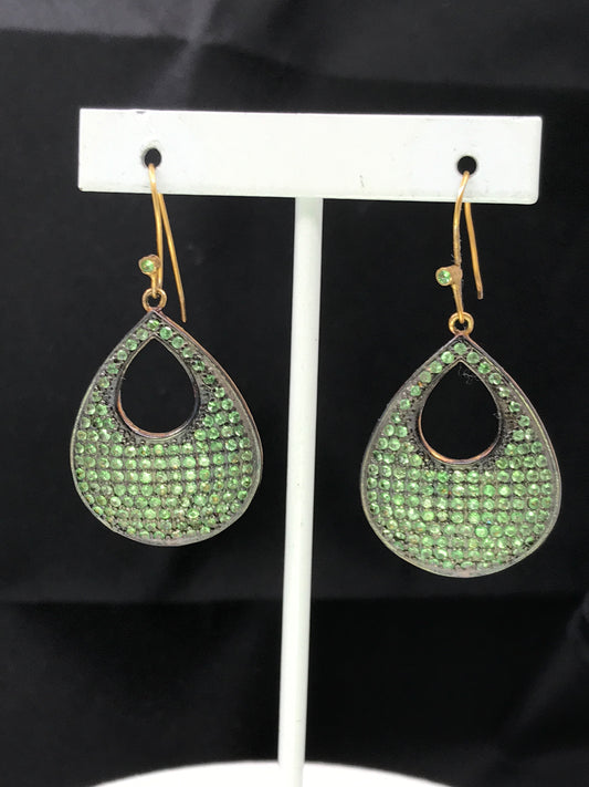 Tsvorite Earrings,