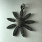Dlower Spike Leaves Diamond Pendants & Charms