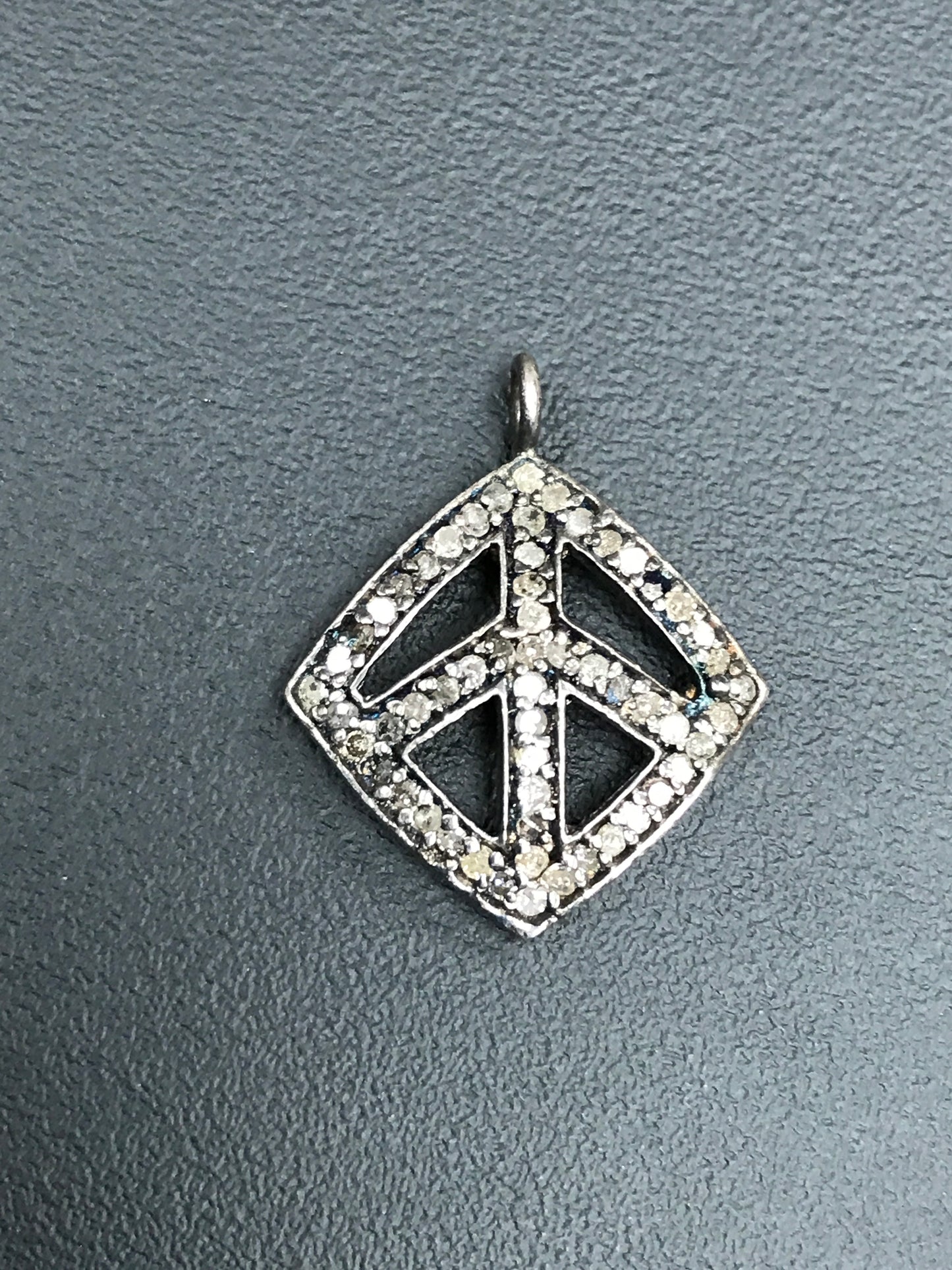 Pave Diamond Charm