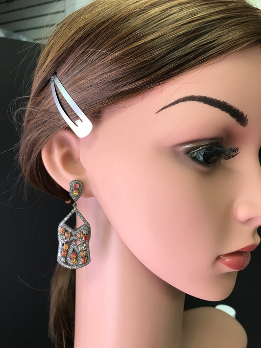 Sapphire Earrings,