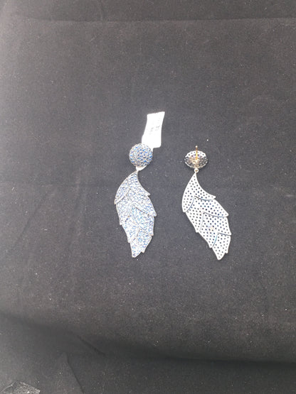 Blue Sapphire Earrings