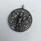 Silver and Diamond Pave  PENDANT & CHARMS