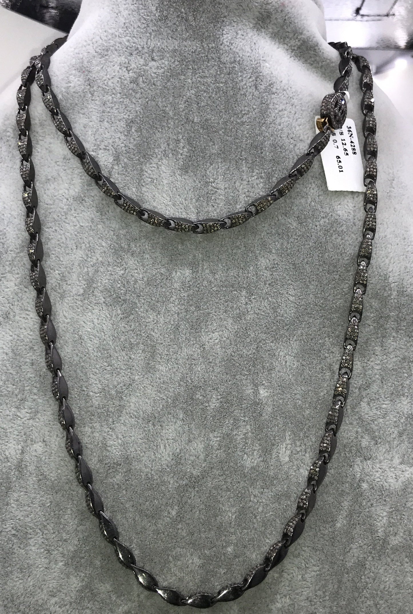 Diamond link Chain Necklace