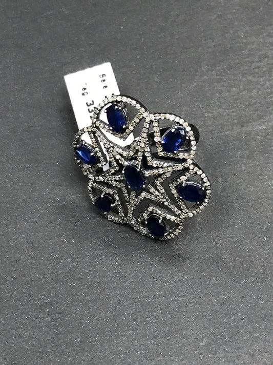 DIAMOND SILVER RINGS