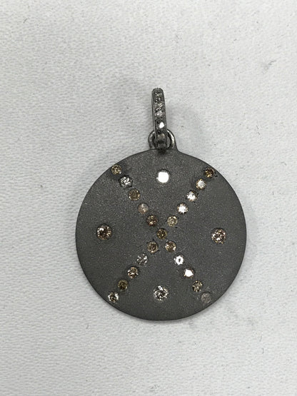 Circle Diamond Pendant