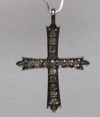 Cross Diamond Charm
