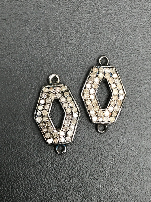 Pave Diamond Charm