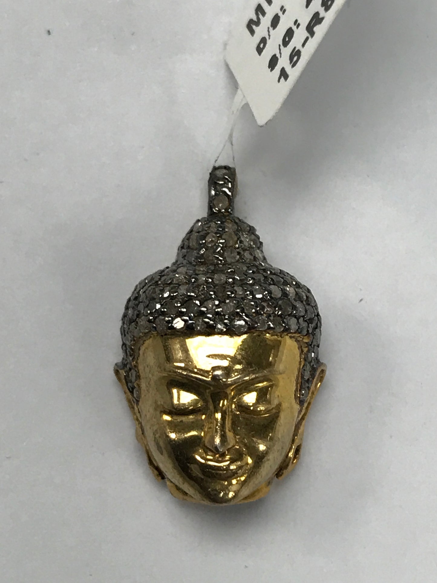 BUDDHA DIAMOND PAVE PENDANT