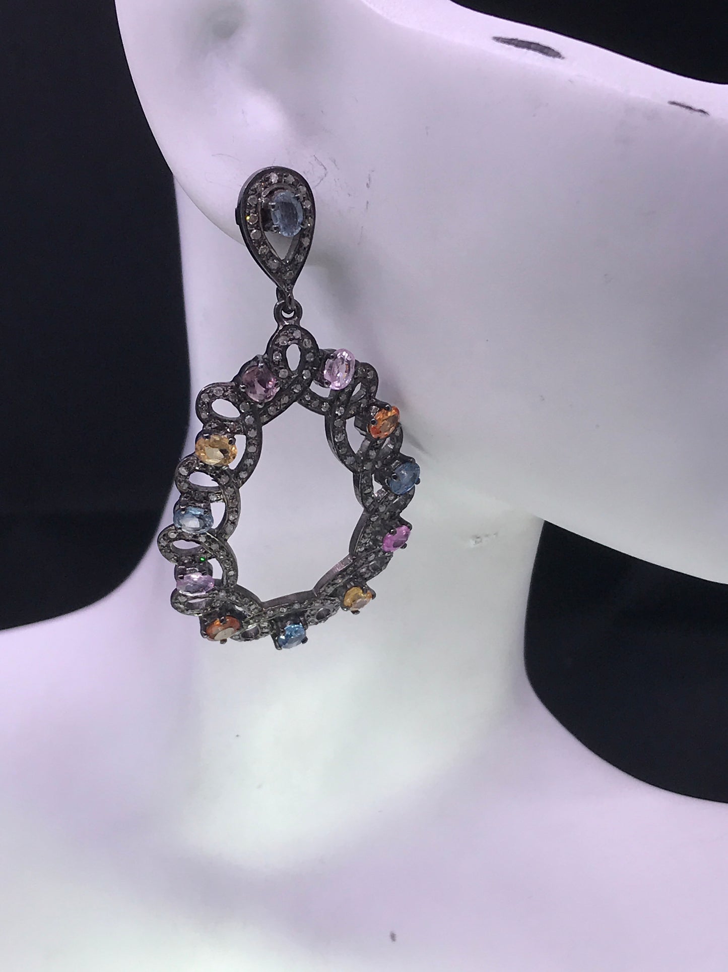 Diamond Earrings,