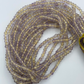 Ametrine Roundel Beads Facetted 3-4mm