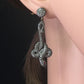 Diamond Snake Earring