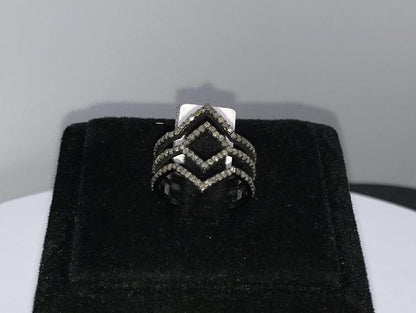 Rhombus Shape Diamond Ring