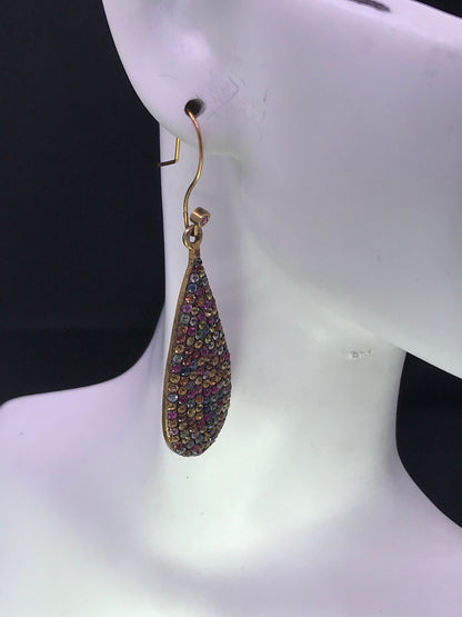 Multi Sapphire Earrings,