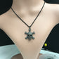 Diamond Charm .925 Oxidized Sterling Silver Diamond Charms, Genuine handmade pave diamond Charm Size Approx 1.28"(32 x 29 MM)