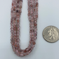 Strawberry Quartz Faceted Beads Coin, Beads Coin Beads, Coin