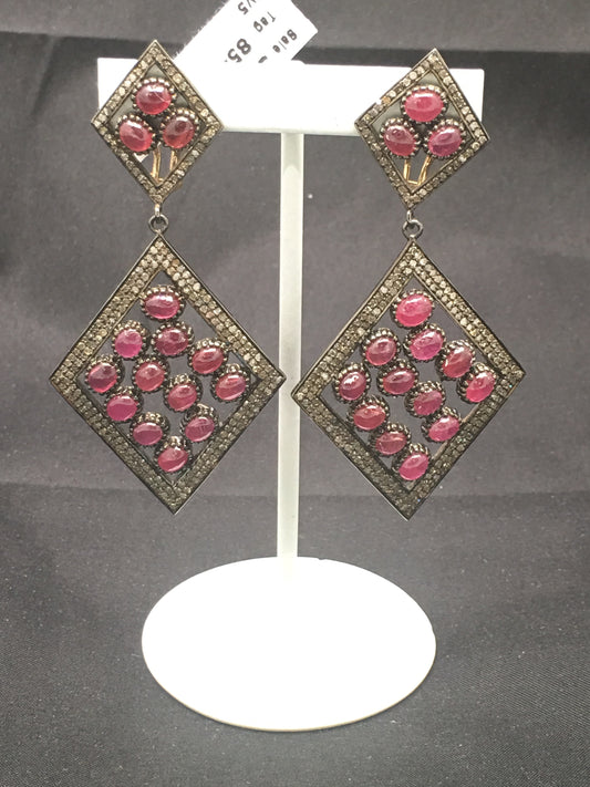 Diamond Earrings,