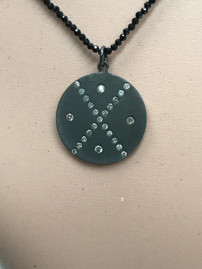 Circle Diamond Pendant