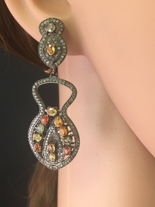 Diamond Earrings,