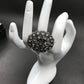 Daimond and Silver Rainbow Moonstone Rings
