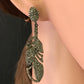 Leaf Earring Diamond