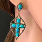 Diamond and Turquoise Earring
