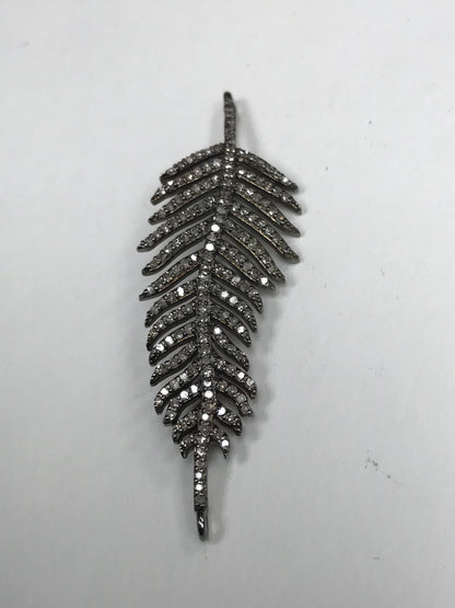 Leaf Diamond Pendants & Charms