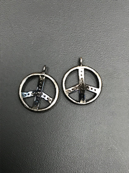Pave Diamond Charm