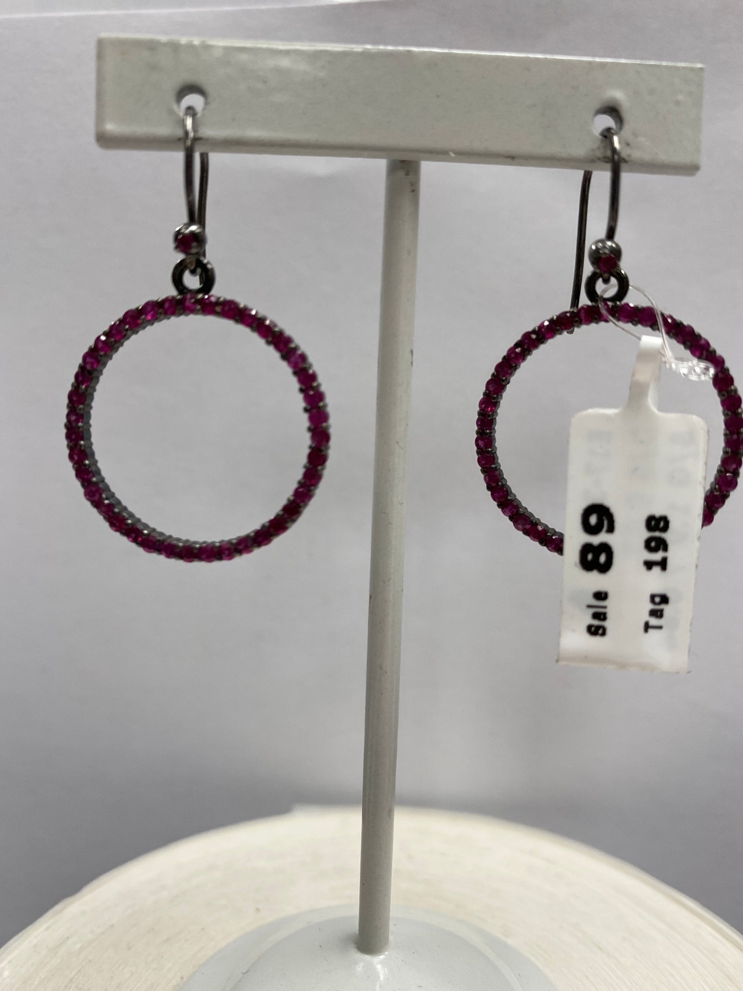 Round Circle Earring