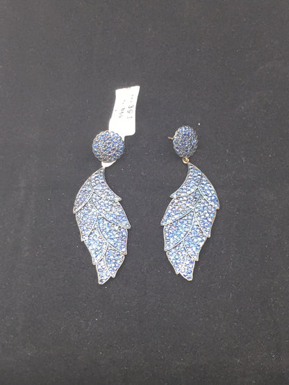 Blue Sapphire Earrings
