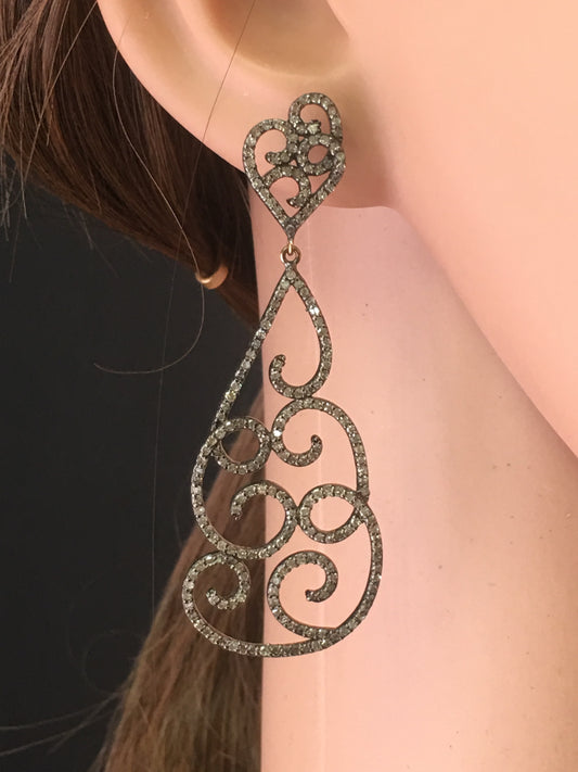 Diamond Earrings,