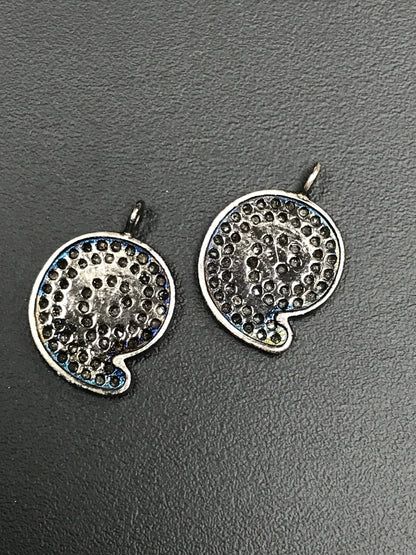 Pave Diamond Charm