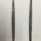 Silver Spike Pendants