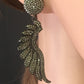 Angel Feather Diamond Earring.