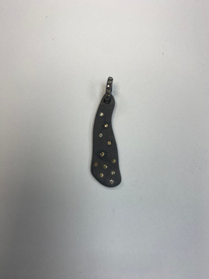 Silver Diamond Charm