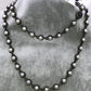 Pearls and Diamond Link Chain Necklace