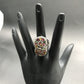 DIAMOND AND MULTI TOURMALINE RINGS
