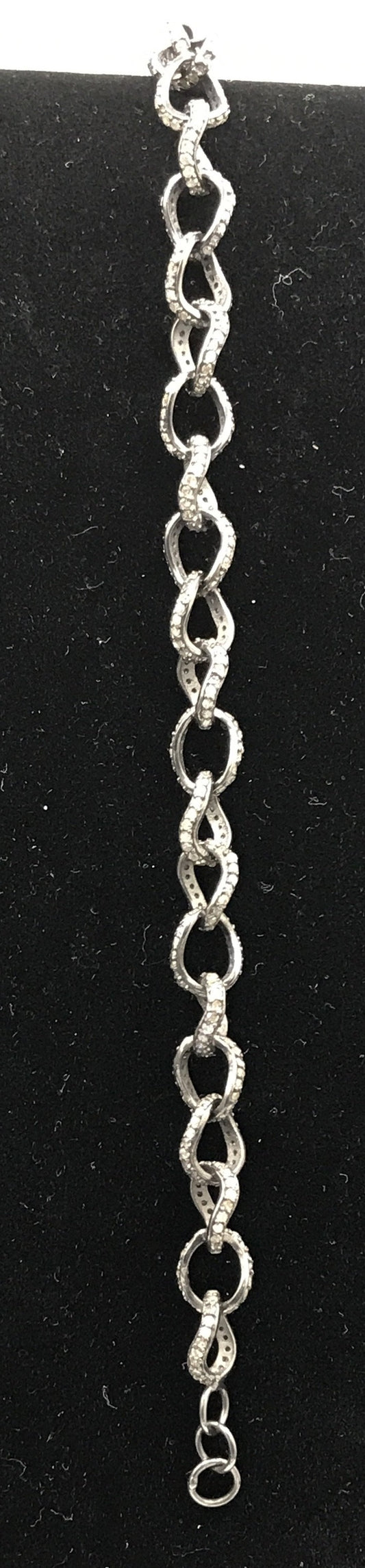 Diamond Link Chain Bracelets