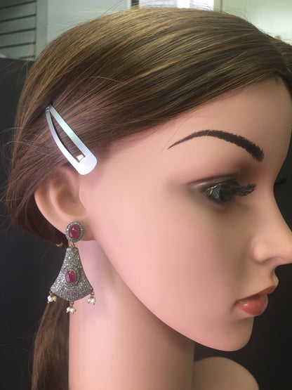 Gemstones Diamond Earring