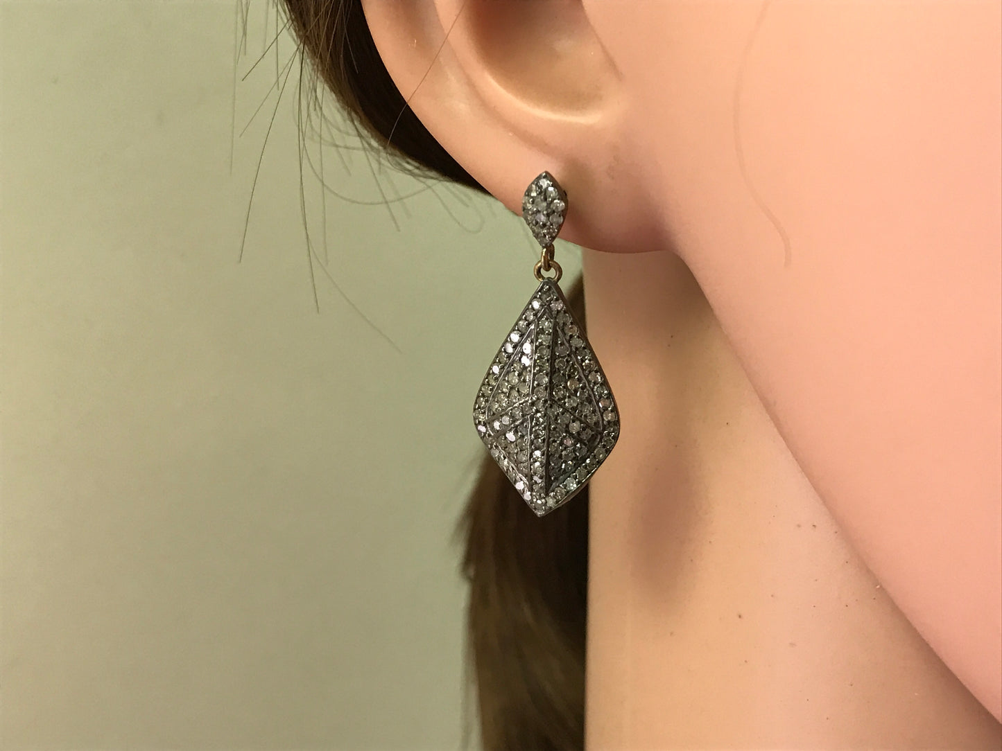 Diamond Earrings,