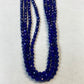 Lapis lazuli BEADS ROUND FACETED 3-4MM