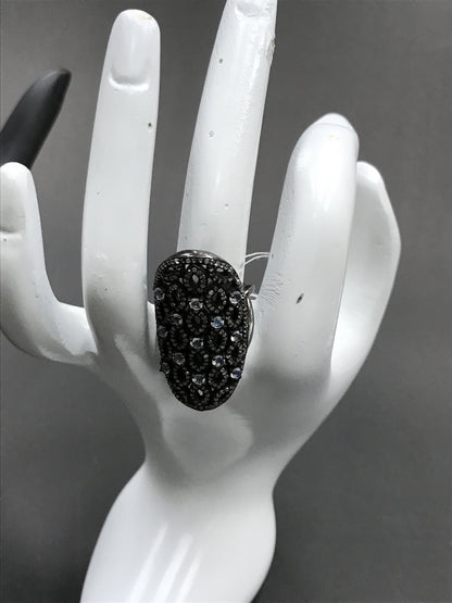 Diamond and Gemstone Designer Party Wear Ring