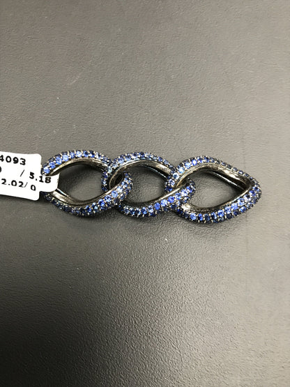 Chain Link Sterling Silver Connector