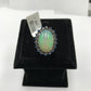 Opal and Blue Sapphire Ring With Diamond
