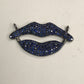 Lips Sapphire and Ruby Charm