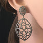 Fancy Oval Shape Diamond Earring