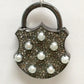 Lock with Pearl Diamond Charm