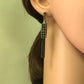 Tassel Style Diamond Earring
