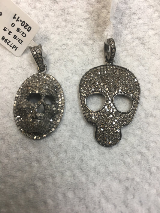 SKULL DIAMOND PENDANTS