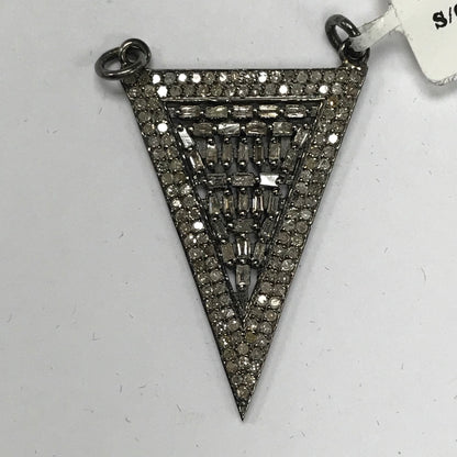 Triangle Shape Diamond Pendant